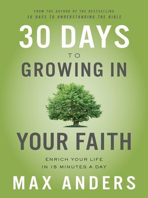 cover image of 30 Days to Growing in Your Faith